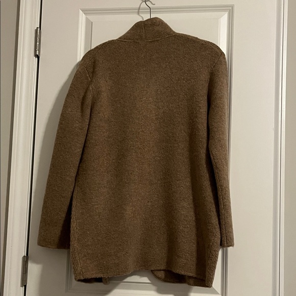 J. Crew Women's Cocoon Tan Cardigan Sweater - Picture 5 of 5